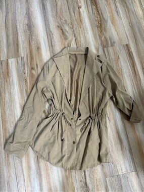 Umgee Tan Jacket size small